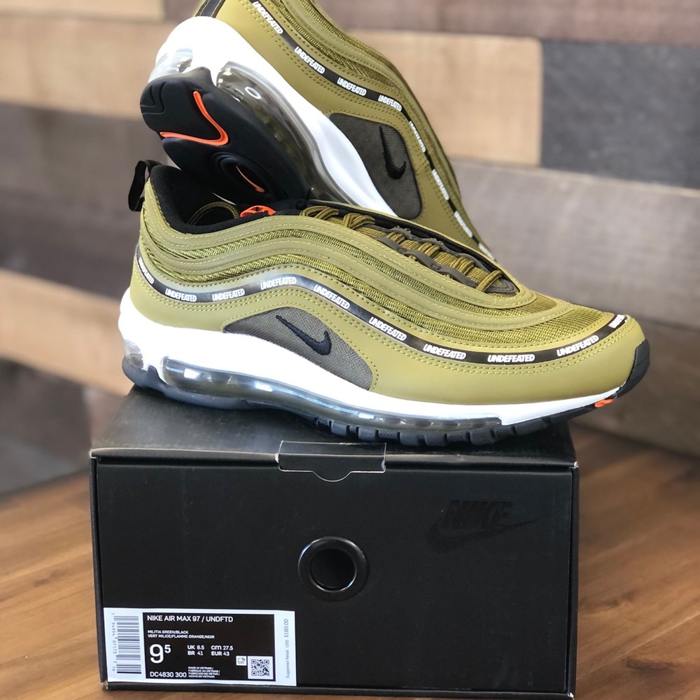 🚫 S O L D 🚫 NIKE Air Max 97 x Undefeated Militia - Picture 2 of 10